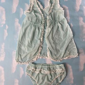 Vintage Sheer Lingerie Set